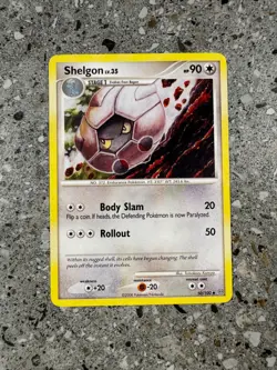 Pokemon TCG Cards Shelgon 50/100 Stormfront Uncommon EXC-NM - Image 1