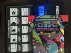 VERY HEAVY!! 33.2 Grams!! Pokemon TCG Phantasmal Flames Sleeved Booster - Image 3