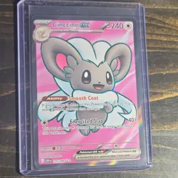 Pokemon TCG Cinccino ex 105/086 Crown Zenith Ultra Rare Full Art Holo English - Image 1