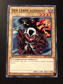Yu-Gi-Oh! Der Leben aussaugt, SS05-DEA04, Common, 1.A., Deutsch, Near Mint - Image 1
