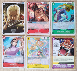Lot de 6 Cartes Divers ONE PIECE CARD GAME FR - Image 1
