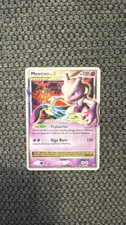 Pokemon Mewtwo LV.X Promo #DP28 2008 Diamond & Pearl Holo Rare NM - Image 1