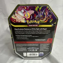 Pokemon TCG Mega Moonlit Tin Mega Gengar EX Tin sealed - Image 2