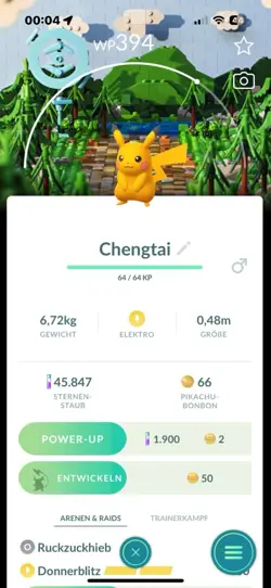 ✨Pokemon Go Shiny Pikachu Stamp Lego Kopenhagen Hintergrund/Background✨ - Image 1