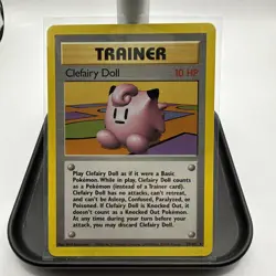Clefairy Doll 70/102 Rare Base Set Unlimited Pokemon LP - Image 1
