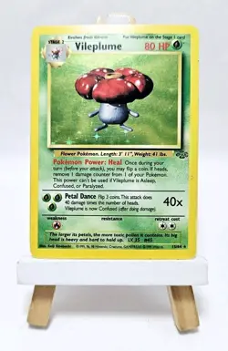 Vileplume 15/64 - Holo Rare - Jungle - MP - Pokemon TCG - Image 1