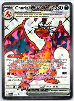 Charizard ex 056 Holo Promo Scarlet & Violet Promo Pokemon Near Mint - Image 1