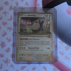 Pokemon TCG Hop's Snorlax Journey Together Holo Rare #184 HP 150 English - Image 1