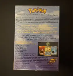 Water Blast Theme Deck - Jungle - Pokemon - Original Sealed Deck 742818060660 - Image 2