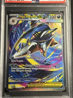 Pokemon 2025 - Mega Sharpedo ex 127/094 - SIR Phantasmal Flames - Image 2