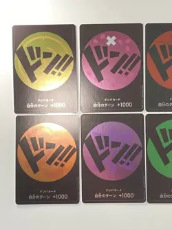 New ONE PIECE Card Game DON !! Card Storage X Don Straw Hat Pirates 10 set - Image 2