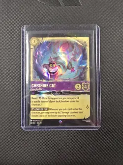 Disney Lorcana TFC Cheshire Cat - Inexplicable 60/204 Cold Foil Uncommon - Image 1