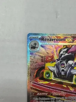 Pokemon TCG Revavroom EX Sv03: Obsidian Flames Holo Alternative Card 224/197 NM - Image 4