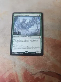 Earthquake Dragon Commander Legends Battle For Baldur's Gate MTG NM - Image 1