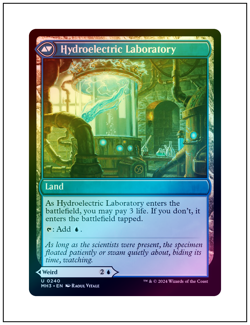 Hydroelectric Specimen, Foil, Modern Horizons 3, Magic MTG NM - Image 2