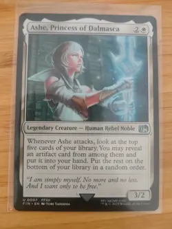 MTG Ashe, Princess of Dalmasca 0007 Final Fantasy M/NM Free UK P&P - Image 1