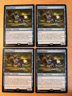 MTG Magic the Gathering 1x Mockingbird Bloomburrow NM - Image 1