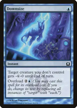 Downsize (38) – Return to Ravnica RTR – MTG Magic the Gathering - Image 1