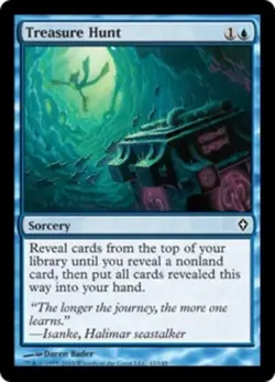 Treasure Hunt - Foil HP, English MTG Worldwake - Image 1