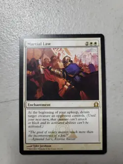 1x Martial Law | MtG Magic Return to Ravnica | English LP Free Shipping - Image 1