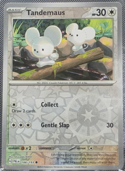 Tandemaus 166/193 Reverse Holo Paldea Evolved PAL NM/M Pokemon TCG - Image 1