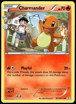 Charmander RC3/RC32 Generations Common LP Pokemon 2016 - Image 1