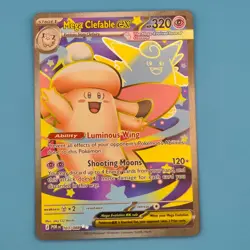 MEGA CLEFABLE EX 103/088 ULTRA RARE PERFECT ORDER POKEMON NM/M - Image 1