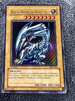 Blue-Eyes White Dragon Sdk-001 DIK-P001 Portuguese 1st Edition Konami Yu-Gi-Oh! - Image 3