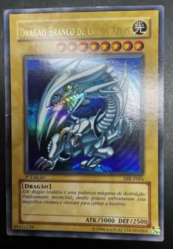 Blue-Eyes White Dragon Sdk-001 DIK-P001 Portuguese 1st Edition Konami Yu-Gi-Oh! - Image 5