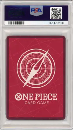2024 One Piece Op09-Emperors In The New World 001 Shanks Alternate Art PSA 10 - Image 2