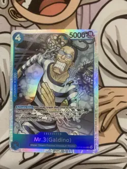 Mr. 3 (Galdino) SR OP16-056 The Time of Battle One Piece TCG English NM - Image 1