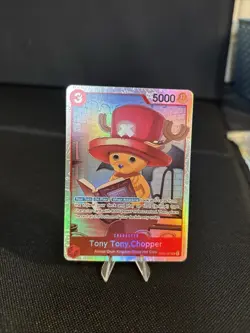 Tony Tony.Chopper OP08-007 SR ONE PIECE Tcg Card Game NM RED - Image 1