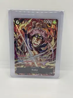 One Piece TCG - Koby EB04-044 SR ALT ART - Egghead Crisis EB04 English - Image 1
