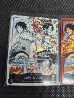 ST30-001 Luffy & Ace leader Alt Art (Parallel) One Piece & Leader card - Image 4