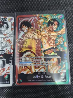 ST30-001 Luffy & Ace leader Alt Art (Parallel) One Piece & Leader card - Image 5