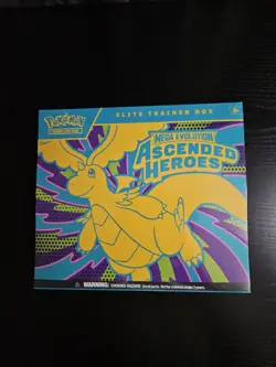 Pokemon TCG: Ascended Heroes Factory Sealed Elite Trainer Box - Image 1