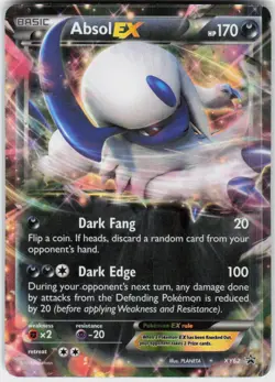 Absol EX XY62 Holo Promo XY Promo Pokemon NM - Image 2