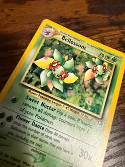 Pokemon Bellossom Holographic 2000 TCG #3/111 Neo Genesis Release, Near Mint - Image 3