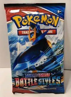 (4) Pokemon 2021 Sword & Shield Battle Styles Booster Packs - Full Art Set - Image 3