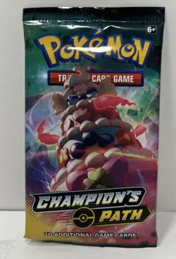 (4) Pokemon Champion's Path Booster Packs - Full Art Set - New Sealed - Image 2