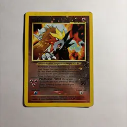 Entei Pokemon TCG 2000 Reverse HOLO #34 WOTC Black Star Promo - HP/D/C - Image 1