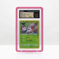Pokemon Shaymin Cosmos Holo #015/185 Vivid Voltage 2020 - CGC 10 PRISTINE POP 1! - Image 1