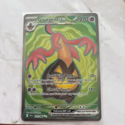 Gourgeist ex 102/86 Full Art Double Ultra Rare Pokemon Chaos Rising ME04 NM - Image 1