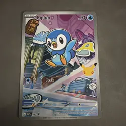 Pokemon TCG First Partners Promo Turtwig Chimchar Piplup - Image 3