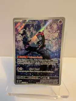 Pokemon TCG Munkidori 072/064 Sv: Shrouded Fable Illustration Rare Holo 110 HP - Image 1