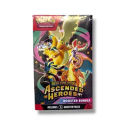 Pokemon TCG Ascended Heroes Booster Bundle Sealed 6 Booster Packs New - Image 1