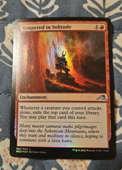 Tempered in Solitude FOIL - Kamigawa: Neon Dynasty MTG Magic - Image 2