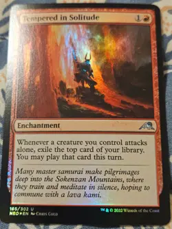 Tempered in Solitude FOIL - Kamigawa: Neon Dynasty MTG Magic - Image 4