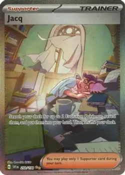 NM-Mint Jacq - 250/198 - Special Illustration Rare Pokemon Scarlet & Violet - Ba - Image 1