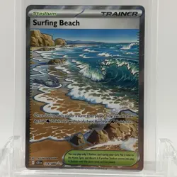 Pokemon TCG Chaos Rising Surfing Beach #114/086 Ultra Rare NM - Image 1